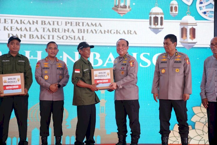 Ground Breaking Masjid SMA Kemala Taruna Bhayangkara, Irjen Pol Dedi Prasetyo: Kontribusi Polri Persiapkan SDM Unggul Menuju Indonesia Emas 2045