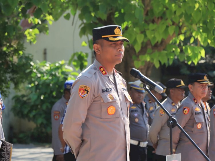 Polres Sumba Timur Libatkan 150 Personil untuk Pengamanan Debat Pasangan Calon Bupati dan Wakil Bupati