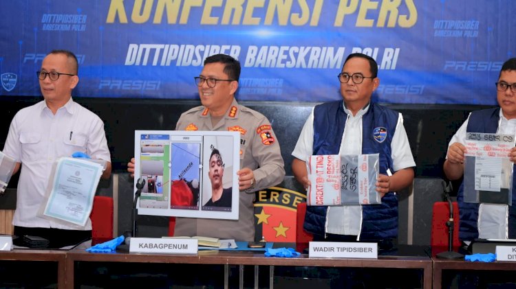 Polri Amankan Tersangka Pengelola Situs Penyebar Video Porno Anak