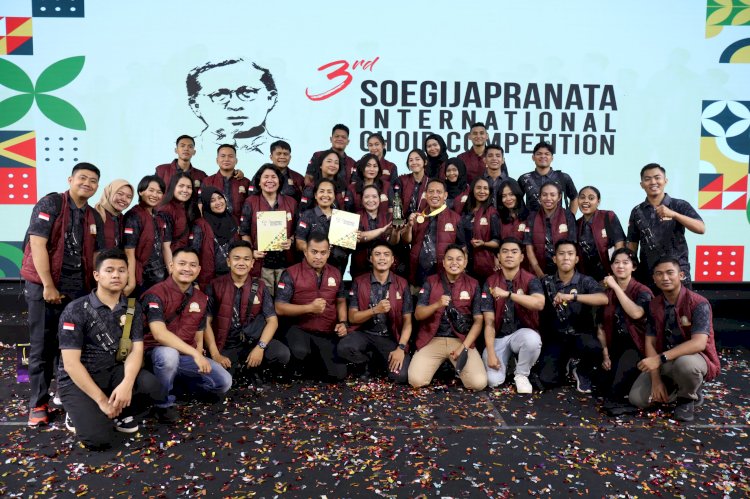 Tampil di Kompetisi Paduan Suara Internasional, Svara Bhayangkara Polri Masuk 5 besar dan Raih _Impresive Stage Performance