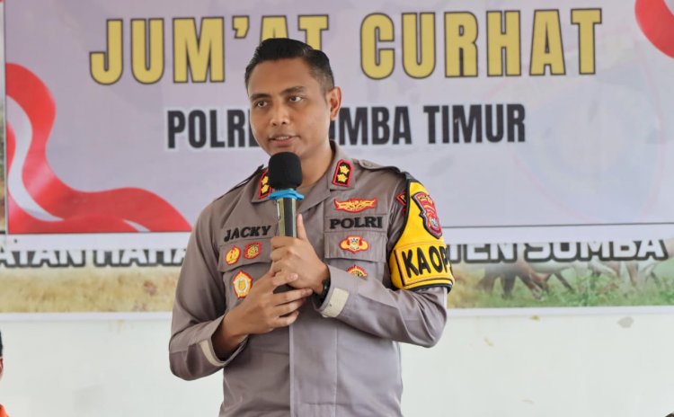 Polres Sumba Timur Gandeng Masyarakat Dukung Ketahanan Pangan Program Asta Cita Presiden