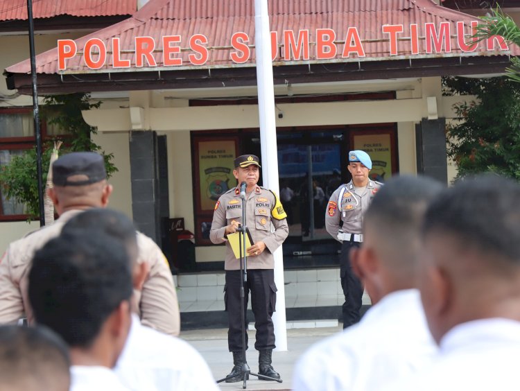 Dit Binmas Polda NTT Gelar Pelatihan Gada Pratama Satpam Gelombang XIV di Polres Sumba Timur