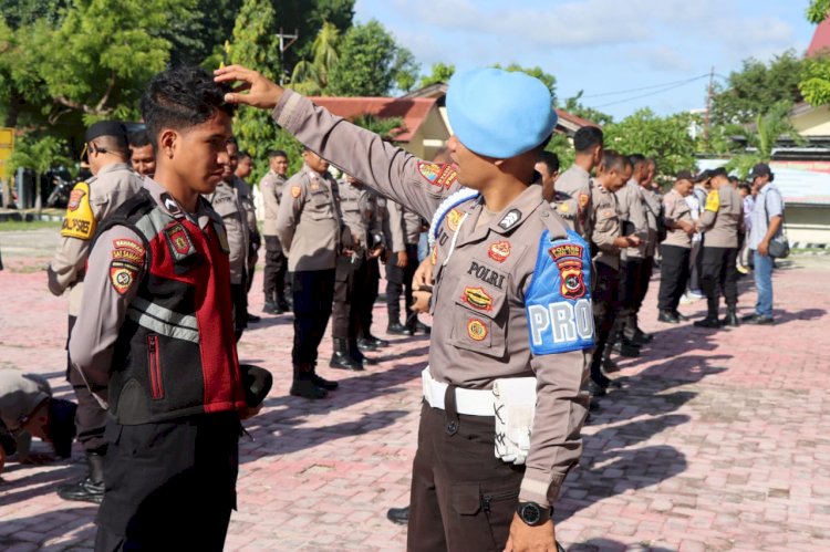 Polres Sumba Timur Laksanakan Gaktiblin untuk Tingkatkan Disiplin Personel