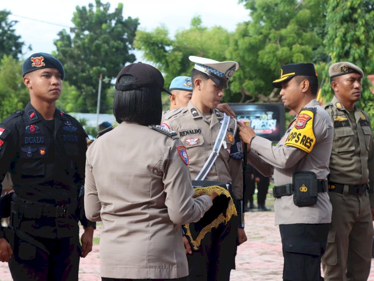 Polres Sumba Timur Gelar Operasi Keselamatan 2025, Fokus Tingkatkan Disiplin Berlalu Lintas