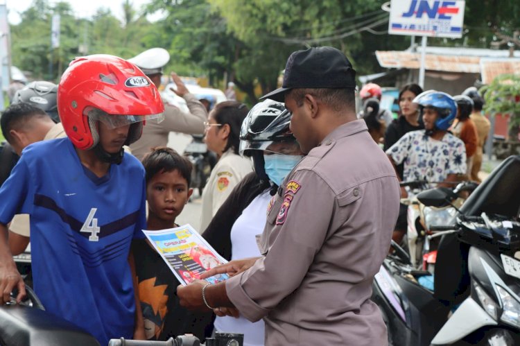 Polres Sumba Timur Gelar Operasi Keselamatan Turangga 2025: Menjaga Kamseltibcarlantas dengan Pendekatan Humanis