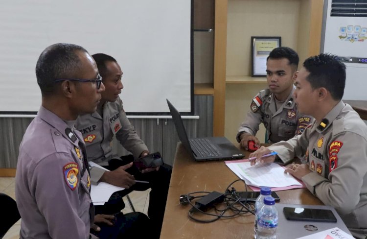 Polda NTT Lakukan Asistensi Pembangunan Zona Integritas Menuju WBK di Polres Sumba Timur