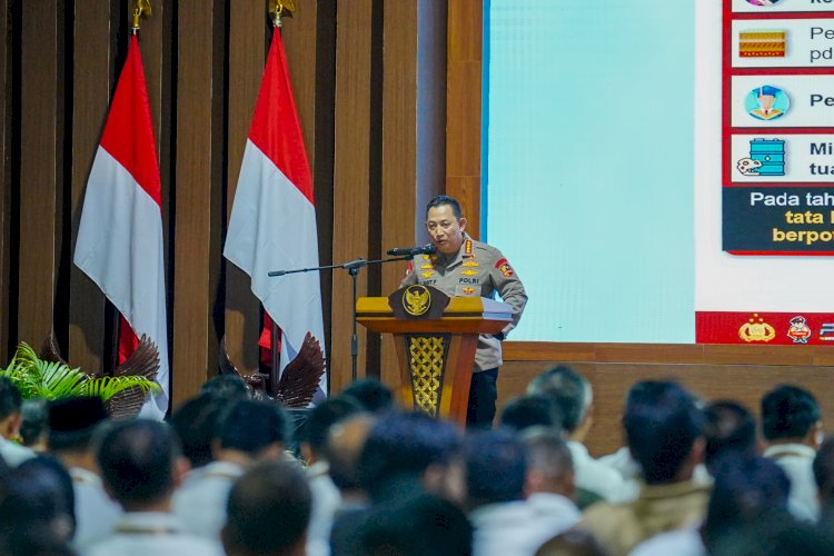 Jadi Narasumber Retreat Kepala Daerah, Kapolri Bicara Pencegahan Korupsi