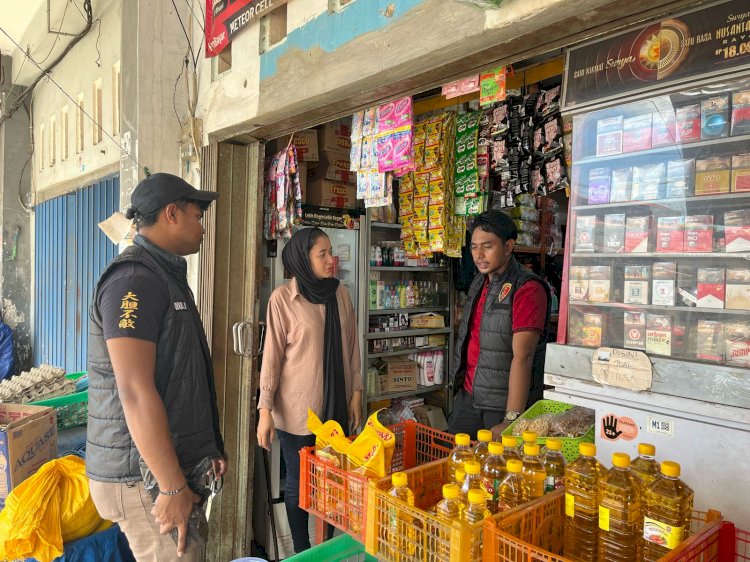 Polres Sumba Timur Tingkatkan Pengawasan Minyak Goreng Minyakita di Pasar Inpres Matawai