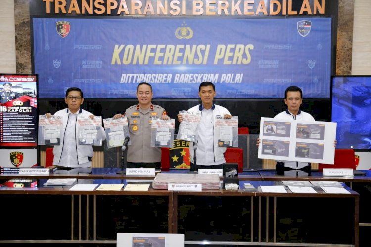 POLRI UNGKAP KASUS PENIPUAN TRADING SAHAM DAN KRIPTO, KERUGIAN CAPAI RP 105 MILIAR