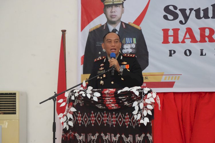 Polres Sumba Timur: ‘Polri untuk Masyarakat’ Jadi Landasan Kuat Jaga Harkamtibmas