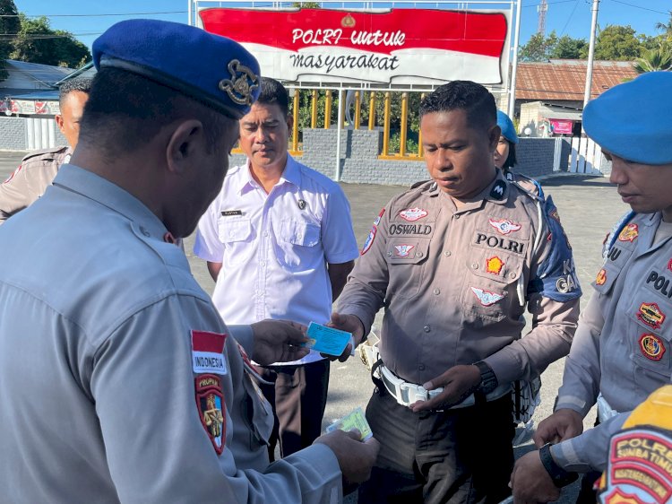Antisipasi Penyalahgunaan Senpi, Polres Sumba Timur Lakukan Pemeriksaan Rutin