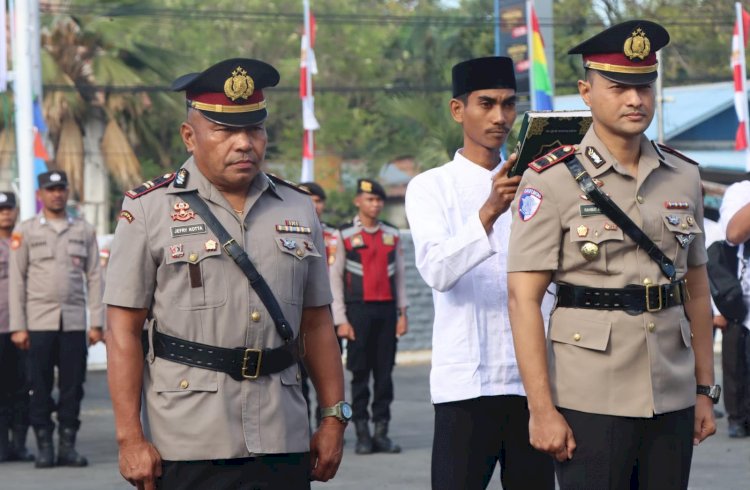 Dua Jabatan Strategis Bertukar Posisi, Kasat Lantas Polres Sumba Timur Diganti