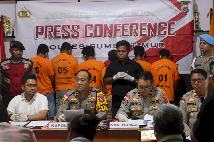 Polisi Tangkap 6 Pelaku Curnak di Sumba Timur, Sapi Curian Diangkut Dengan Innova