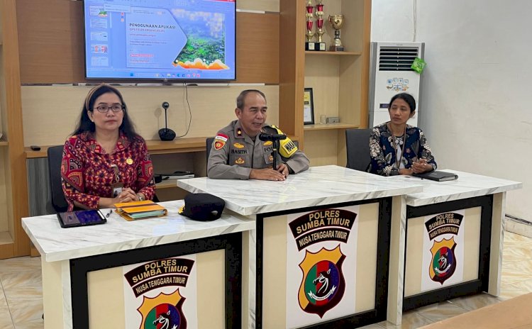 BPS Waingapu Latih Bhabinkamtibmas Gunakan Aplikasi Polygon