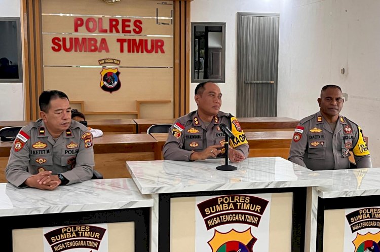 Kapolres Sumba Timur Dorong Sinergi Satfung dalam Anev Presisi TW III