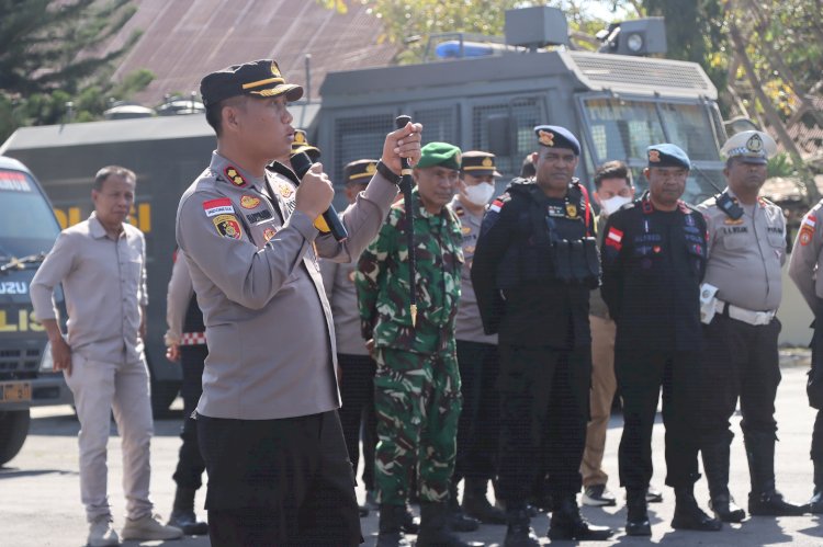 Polres Sumba Timur Polda NTT Pastikan Aksi Damai Tidak Ganggu Aktivitas Masyarakat