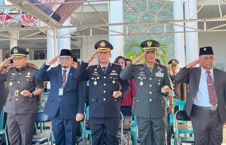 Kapolres Sumba Timur Hadiri Upacara Kesaktian Pancasila di Kantor Bupati