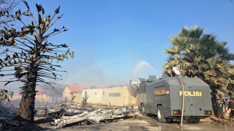 Kebakaran Besar Hanguskan Villa Sumba Paradise Beach, Kerugian Ditaksir Rp10 Miliar