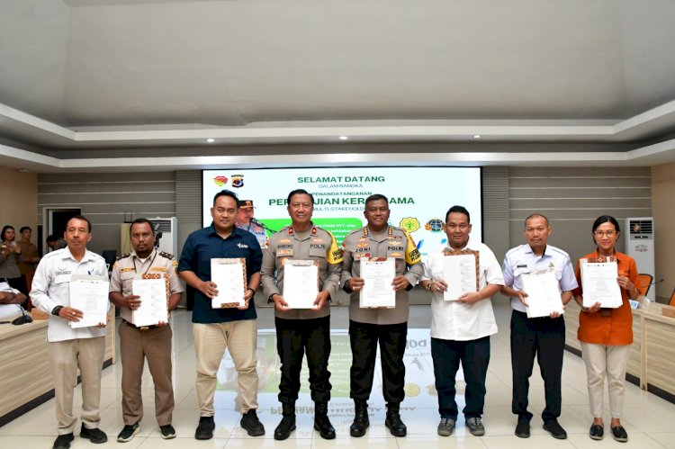 Polda NTT Teken Sejumlah Perjanjian Kerja Sama, Perkuat Sinergi Dukung Ketahanan Pangan dan Pengembangan SDM Polri