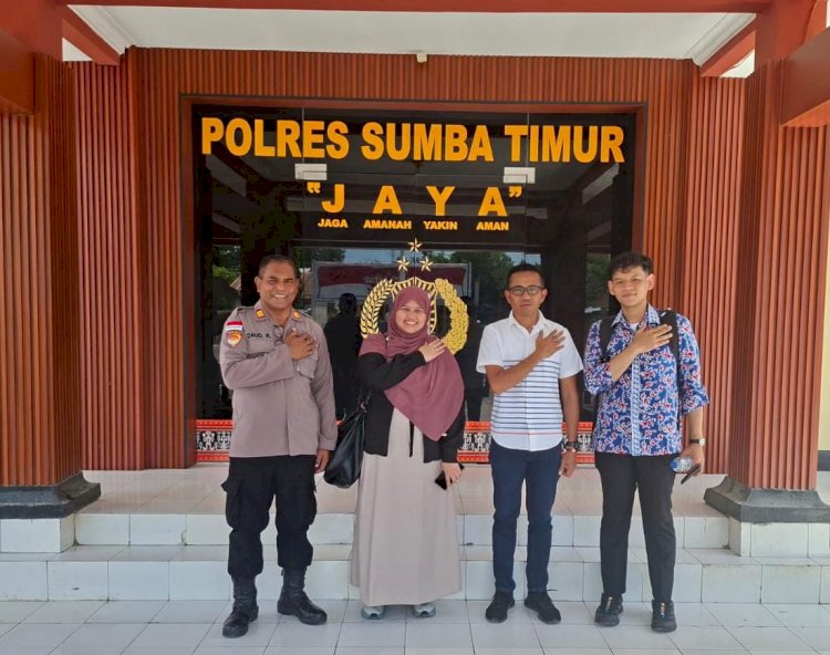 Polres Sumba Timur Terima Kunjungan Kerja Tim Konsular Kedubes Inggris