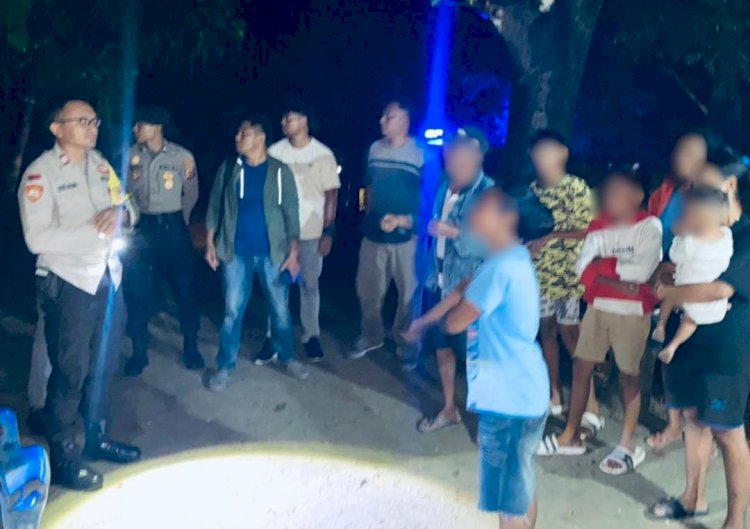 Respon Cepat Aduan Warga via Call Center 110, Pamapta Polres Sumba Timur Tindaklanjuti ke TKP