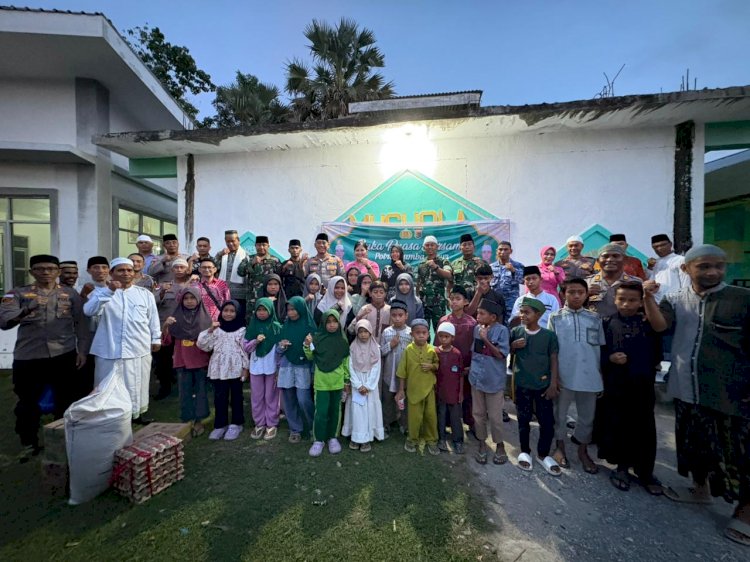 Polres Sumba Timur Gelar Buka Puasa Bersama Anak Yatim di Yayasan Al-Abror Kamalaputi