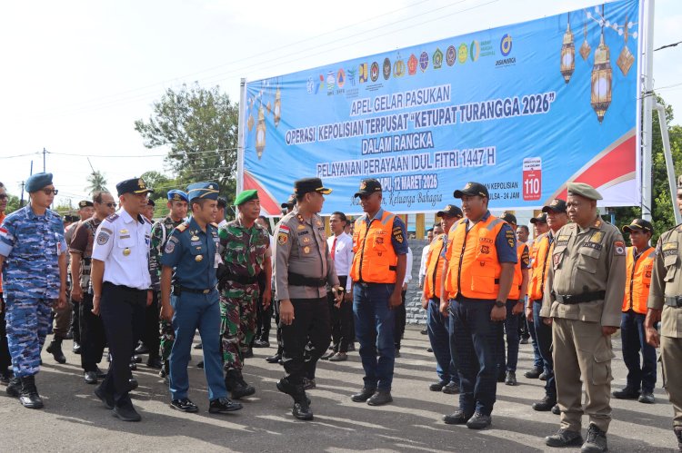 Jelang Idulfitri, Polres Sumba Timur Siagakan Personel dalam Operasi Ketupat Turangga 2026