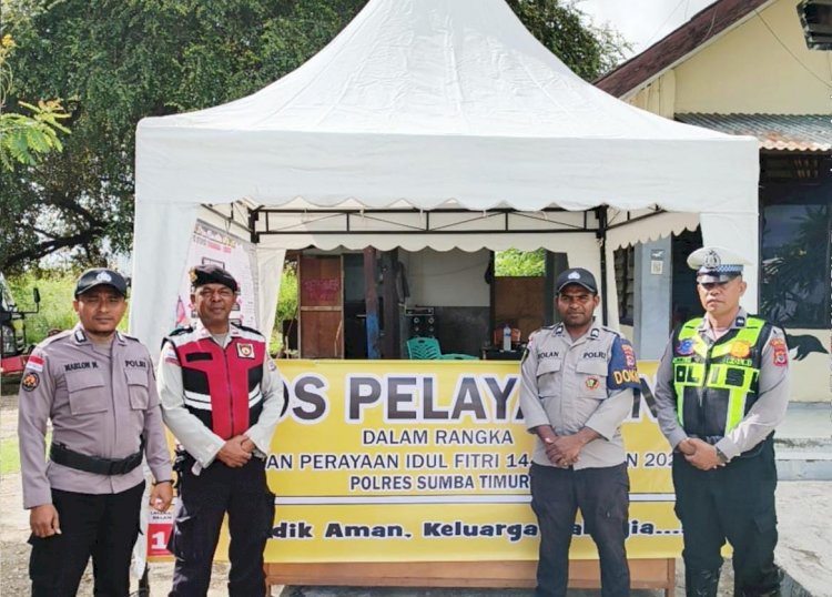 Operasi Ketupat Turangga 2026 Dimulai, Polres Sumba Timur Siapkan Pos Strategis
