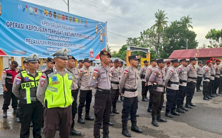 Polres Sumba Timur Laksanakan Pengamanan Takbiran di 4 Titik, Arus Dialihkan