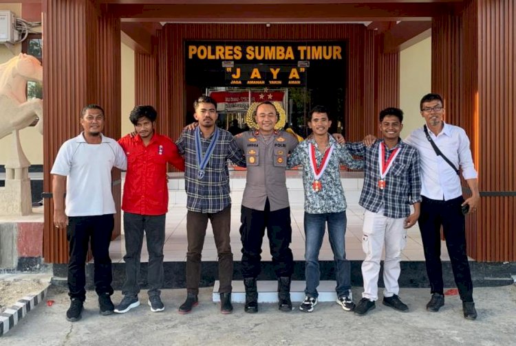 Polres Sumba Timur Perkuat Sinergitas Bersama Organisasi Cipayung Plus