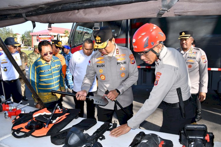 Polda NTT Gelar Apel Kesiapsiagaan Kebakaran Hutan dan Lahan 2026, Kapolda Tekankan Pencegahan dan Deteksi Dini