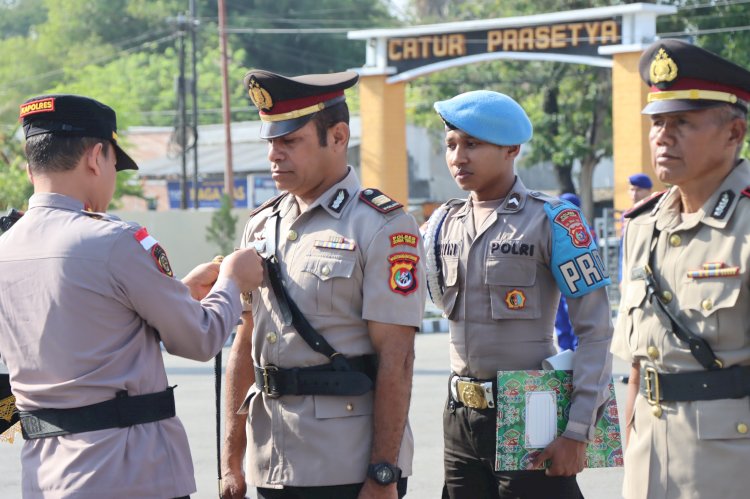 Sertijab Tiga Jabatan Strategis, Kapolres Sumba Timur: Jabatan Adalah Amanah