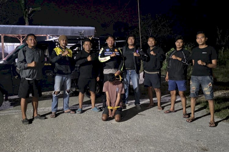 Tim Resmob Polres Sumba Timur Ungkap Kasus Curanmor, Satu Terduga Pelaku dan BB Diamankan