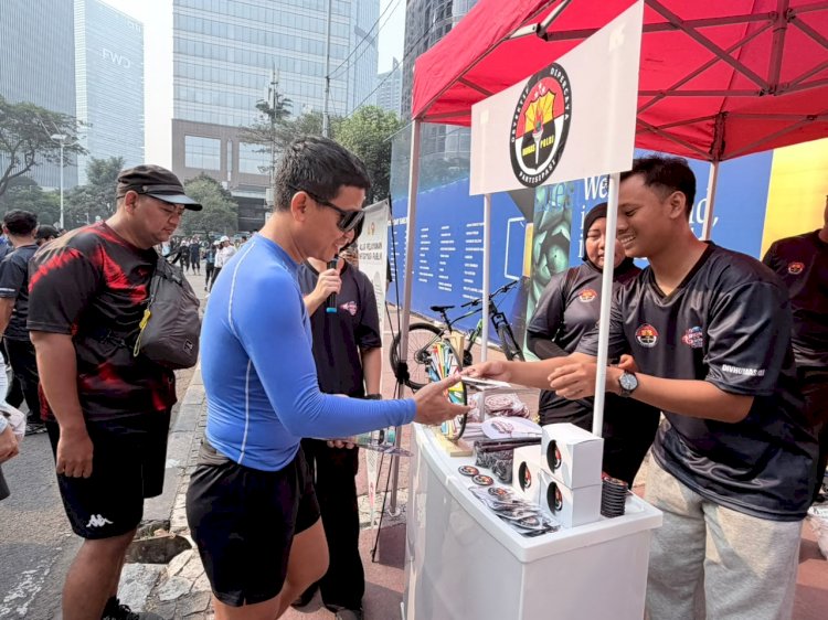Game Spin Wheel Berhadiah Ramaikan Sosialisasi Hak untuk Tahu di CFD Jakarta