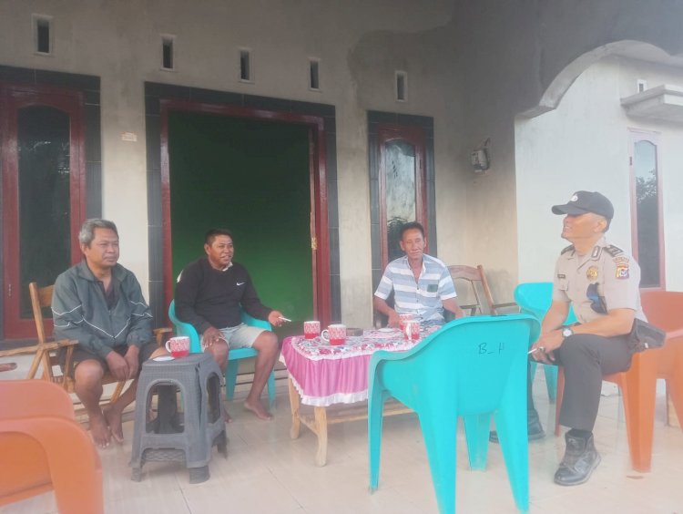 Jaga Kamtibmas di Pulau Terluar, Polsubsektor Salura Perkuat Sinergi dengan Tokoh Masyarakat