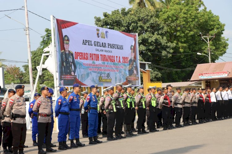 Wujudkan Lalu Lintas yang Aman, Polres Sumba Timur Gelar Operasi Patuh Turangga 2026