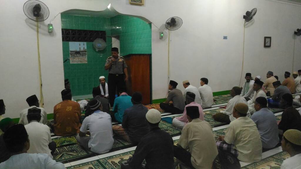 Ceramah di Masjid Al Falaq Kampung Baru, ini pesan kamtibmas yang disampaikan Kabag Ren