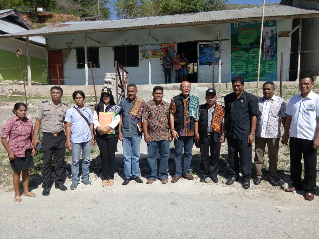 Team satgas dana desa Kemendes PDTT  dan Polres Sumba Timur, laksanakan monitoring dan pengawasan ADD di desa Kiritana