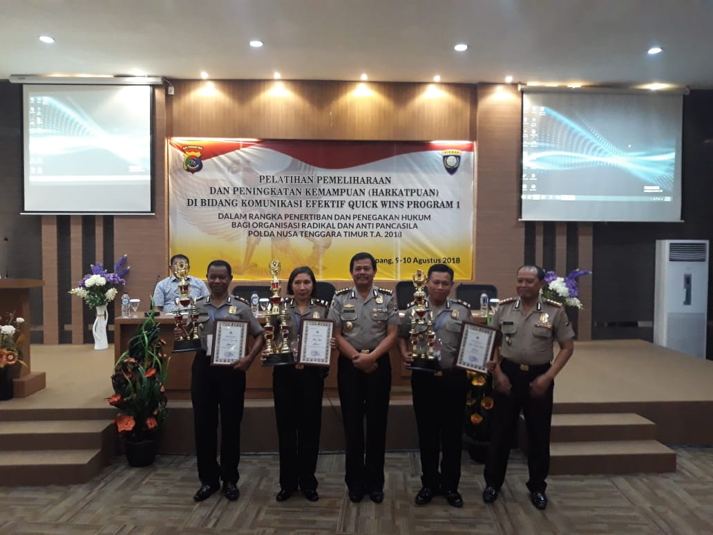 Pos Kamling Tiga Pilar Kamtibmas Desa Kondamara Raih Juara 2 Lomba Pos Kamling Antar Polres Jajaran Polda NTT